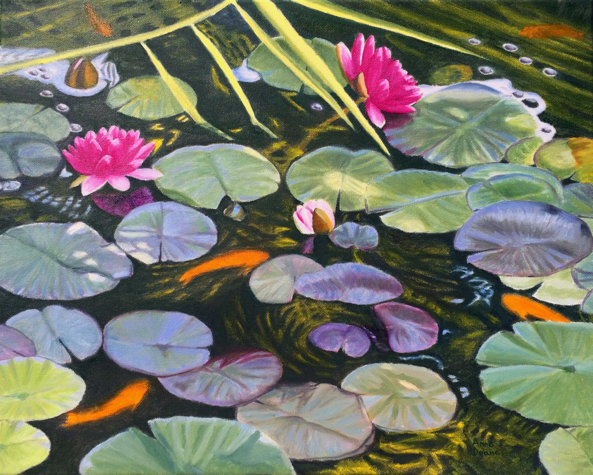 Oil & Watercolor - Anne Doane Artist Reception - Thursday, January 18, 2018