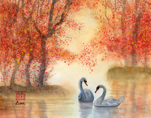 love-songs---swans-by-red-trees.jpg